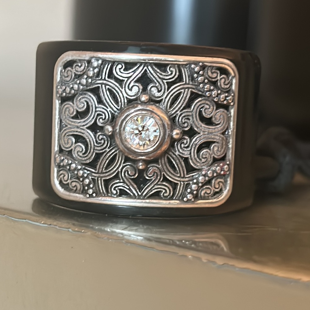 Brighton Hair Accessories piece silver/black - Picture 6 of 8